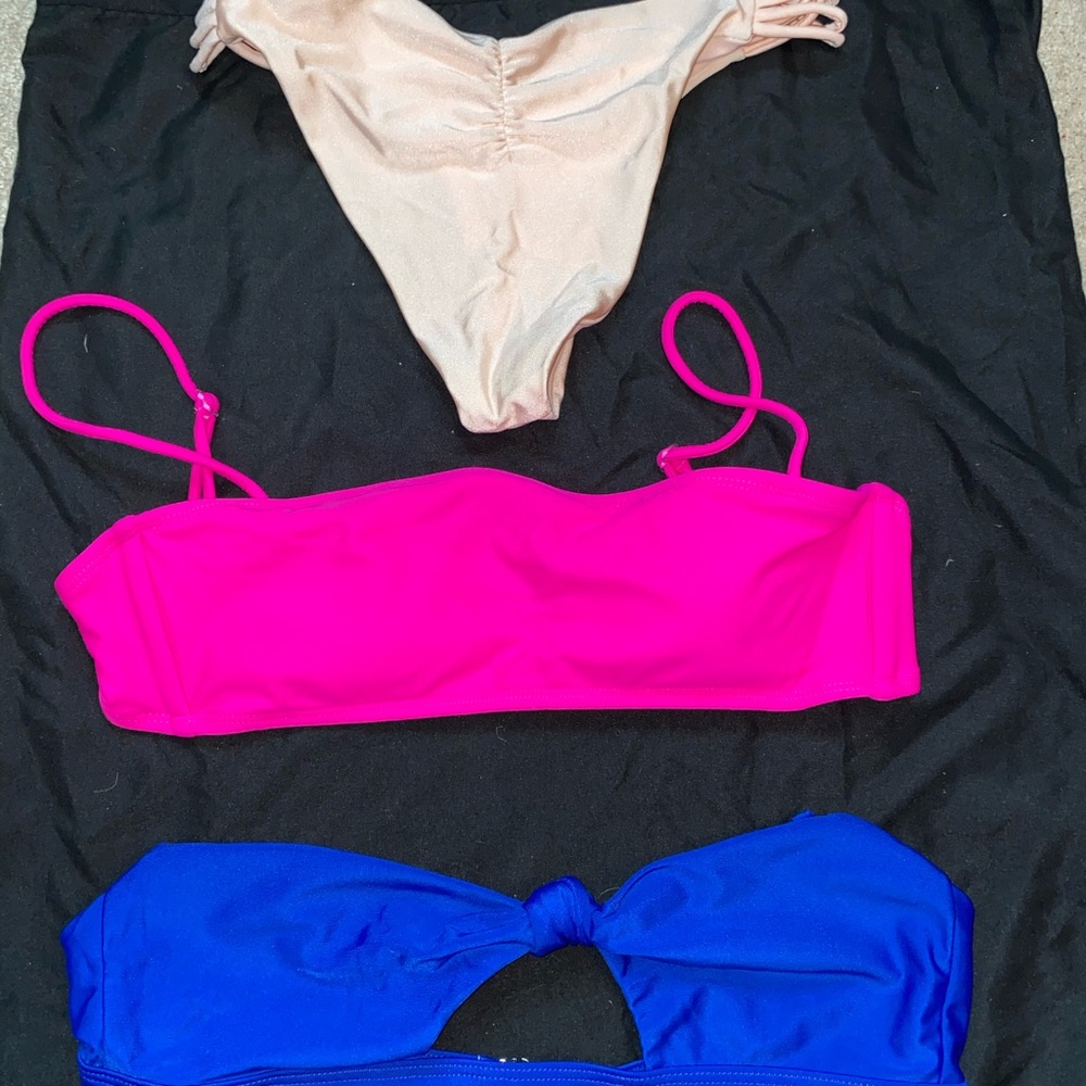 Mix and match bikinis